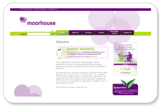 Full Bespoke Backend for Moorhouse Consulting